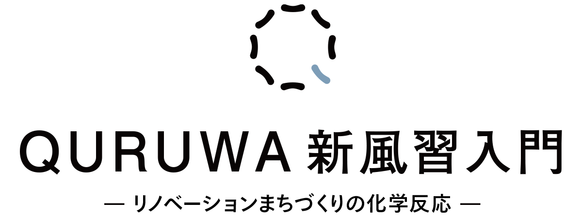 QURUQA新風習入門 ーリノベーションまちづくりの化学反応ー